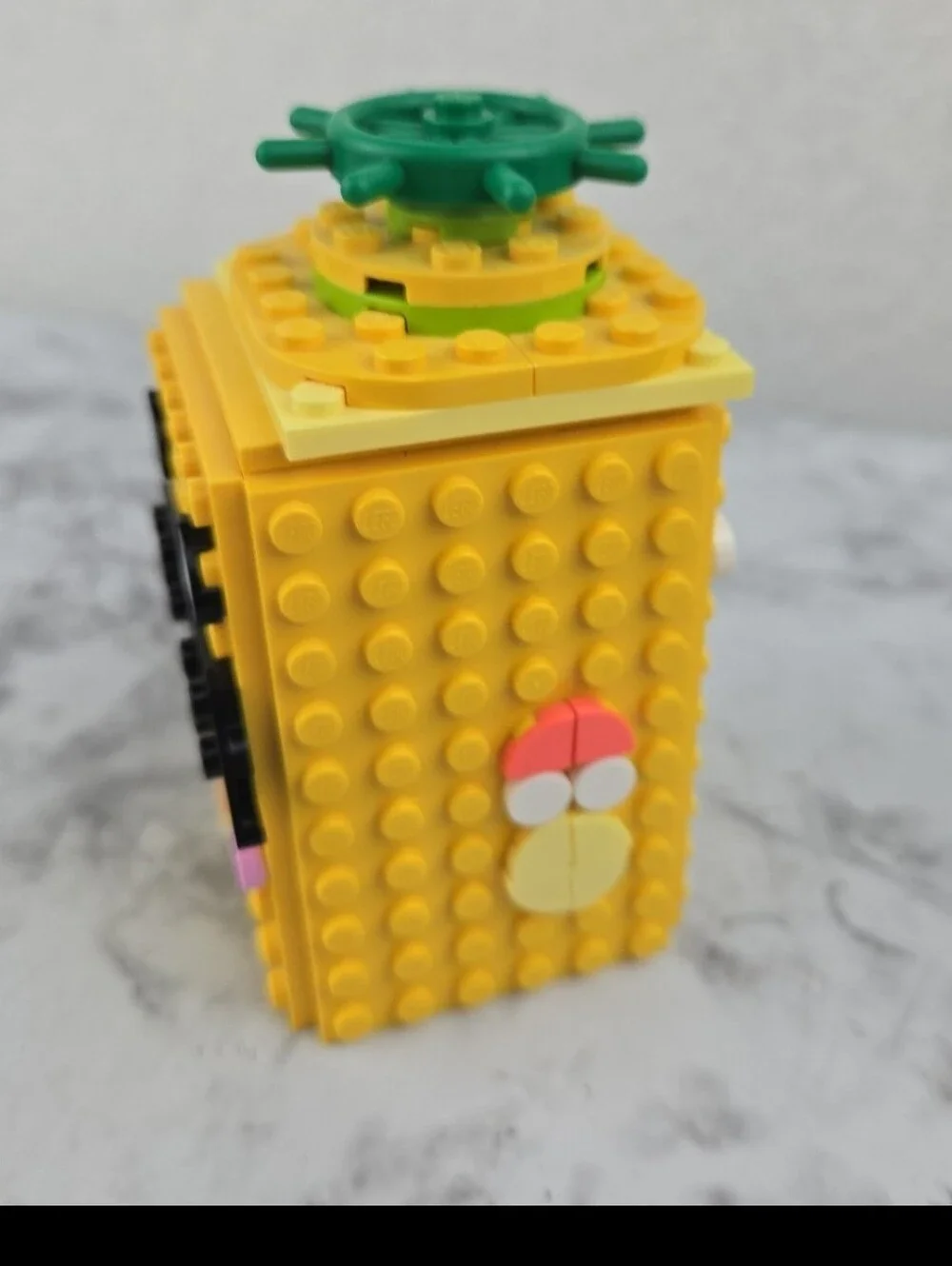 Lego Yellow Pineapple Stackable Building Block Toy - Kids - Picture 3 of 6